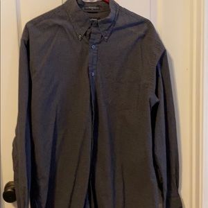 Long sleeved button down dress shirt